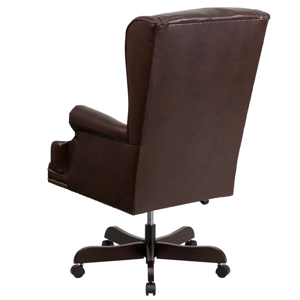 Executive Chair, Leather, 18-1/2