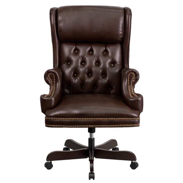 Executive Chair, Leather, 18-1/2