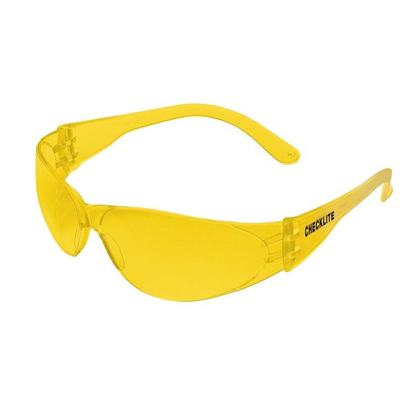 Safety Glasses, Amber Duramass Hard Coat