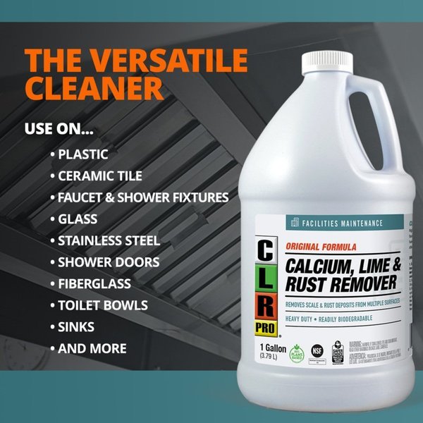 Calcium, Lime/Rust Remover, 1 gal, Jug