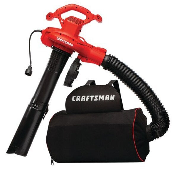 Corded Blower/Vacuum/Mulcher, 12A, 3-in-1