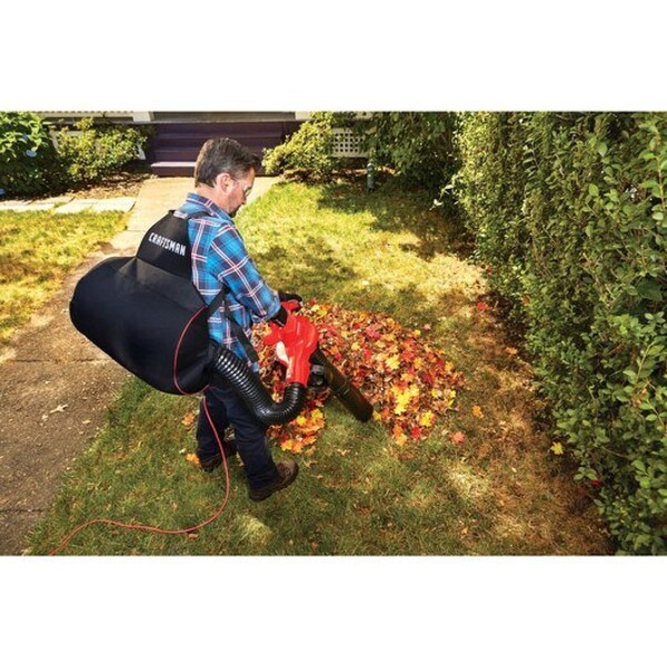 Corded Blower/Vacuum/Mulcher, 12A, 3-in-1