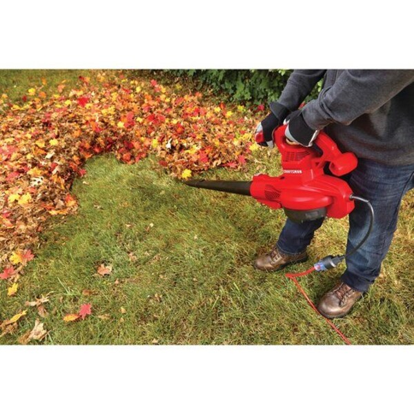 Corded Blower/Vacuum/Mulcher, 12A, 3-in-1