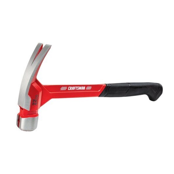 Milled Face Steel Framing Hammer, 22oz