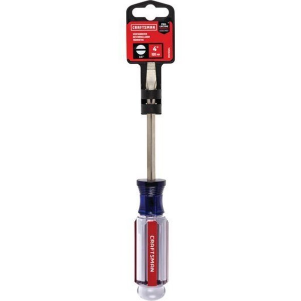 Slotted Screwdriver, 1/4