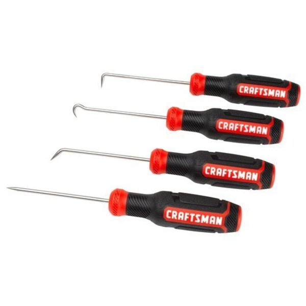 Precision Hook, Steel, 10 3/4 in L, 4 pcs.