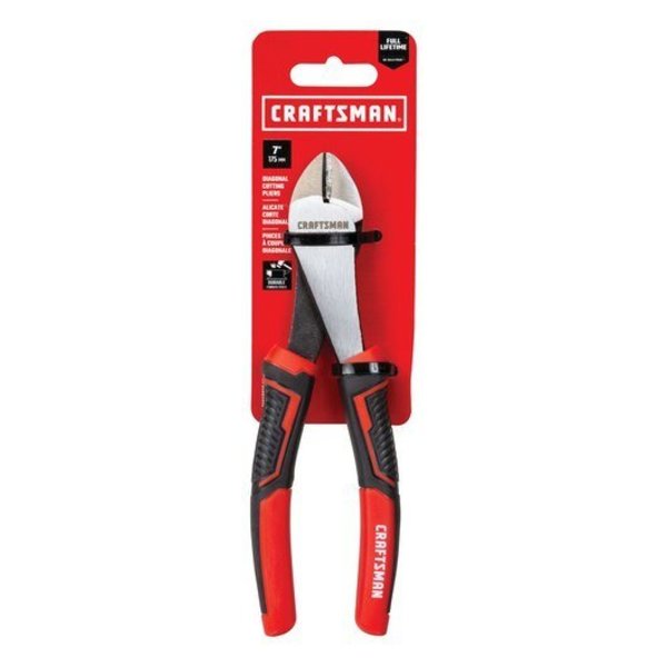 Diagonal Cutting Pliers, Steel, 7 1/4