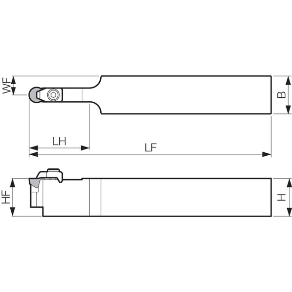 Turning Toolholder, CRDCN 163