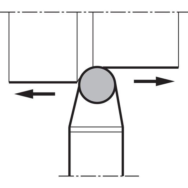 Turning Toolholder, CRDNN 204E