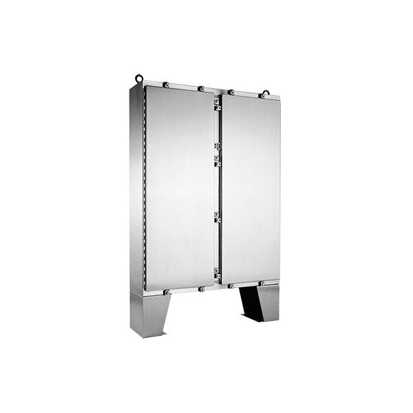Two-Door with Floor Stands, Type 4X, 62.06x48.06x12.06, SS Type 316L