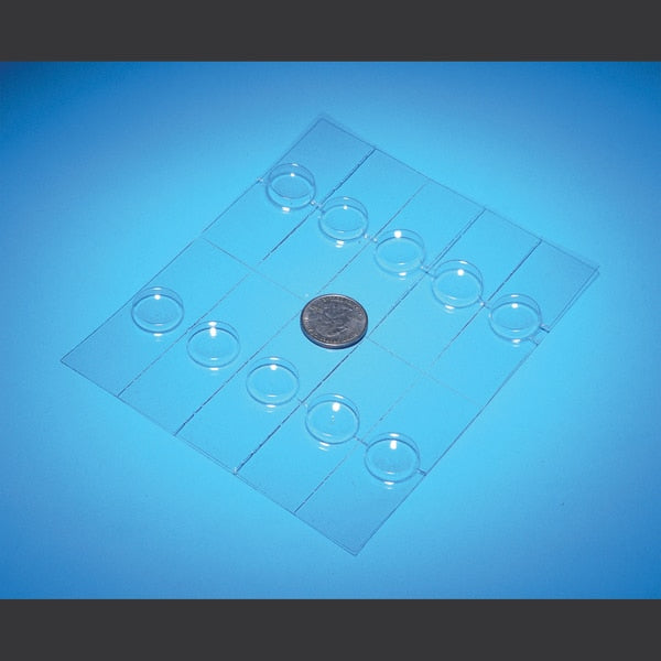 Plastic Well Slides, Sheet Of 10 Slides