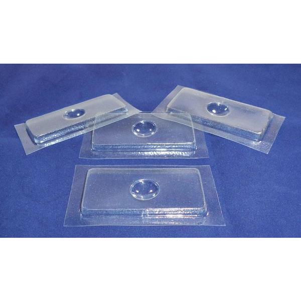 Plastic Well Slides, Large, 0, PK 10