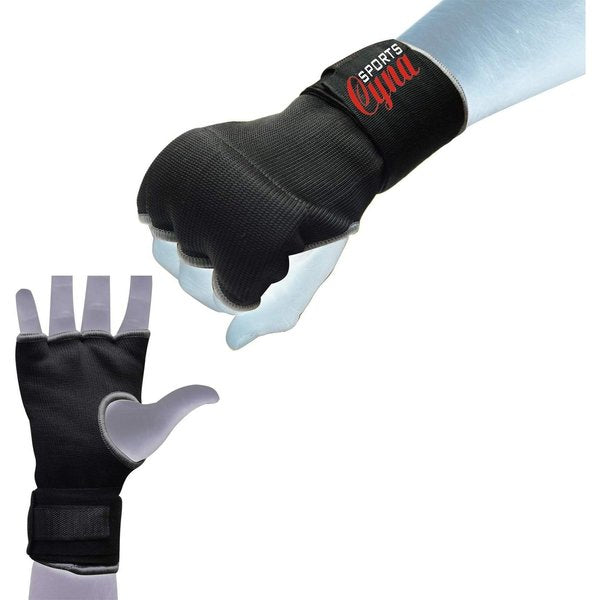 Inner Hand Gloves With Wrist Strap Grey