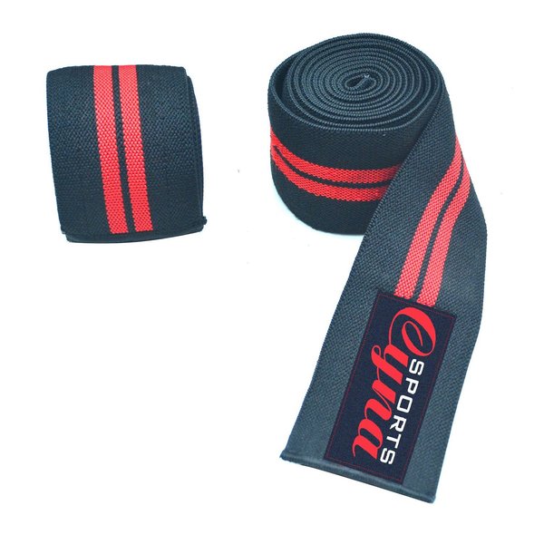 Knee Wrap Brace Red/Black