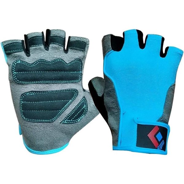 Weight Lifting Gloves Blue Medium