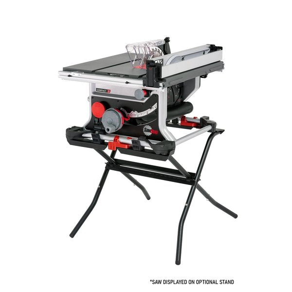 Compact Table Saw 10 in Blade Dia., 24 1/2 in