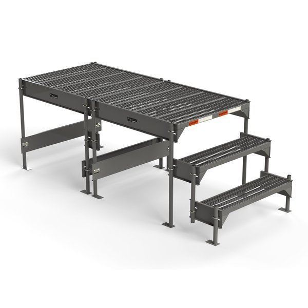 Custom Work Platform, 3 Steps, Modular, 35