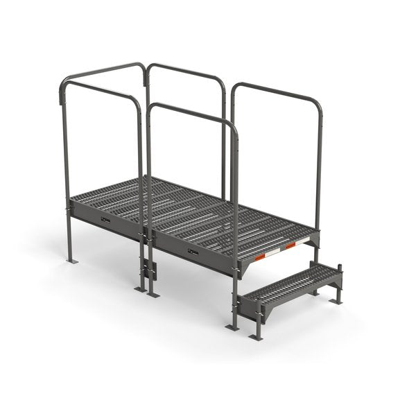 Custom Work Platform, 2 Steps, Modular, 35