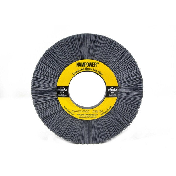 CW612180SC NAMPOWER Abrasive Wheel Brush, 6