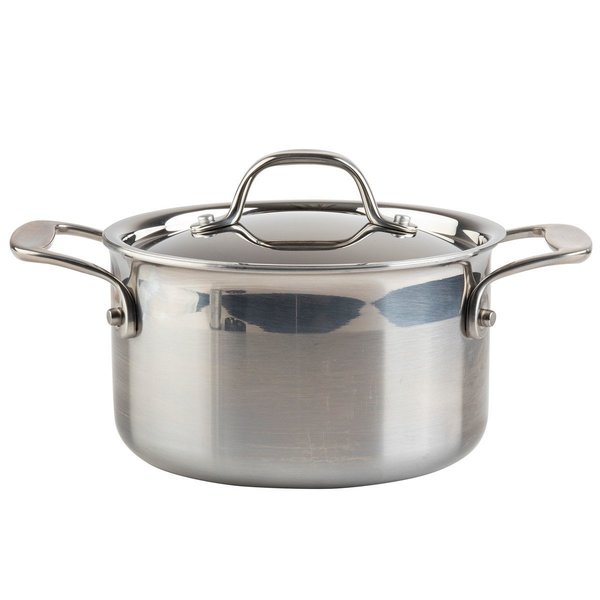 Sauce Pan, Tri-Ply, 2 qt.