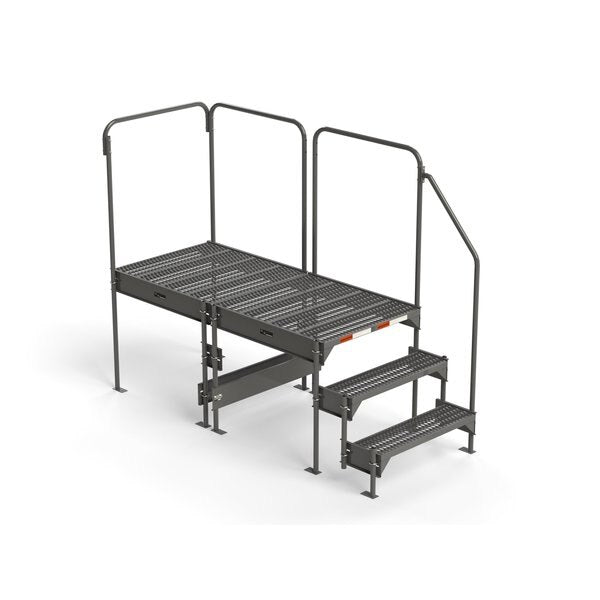 Custom Work Platform, 3 Steps, Modular, 35
