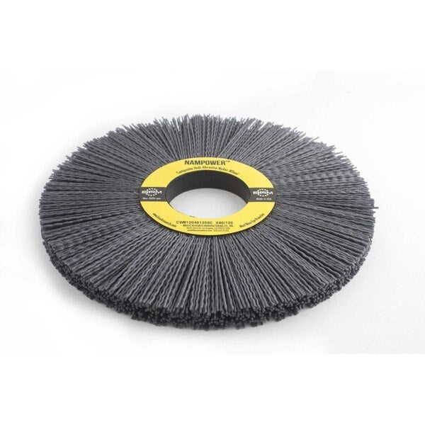 CW812022120SC NAMPOWER Abrasive Wheel Brush, 8