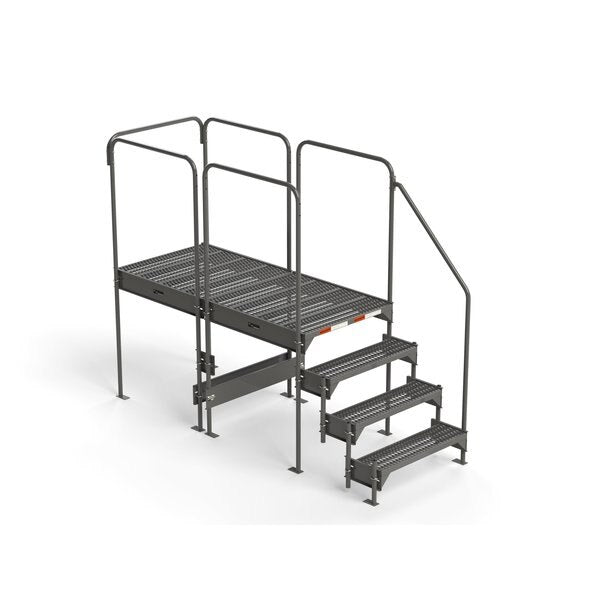 Custom Work Platform, 4 Steps, Modular, 35
