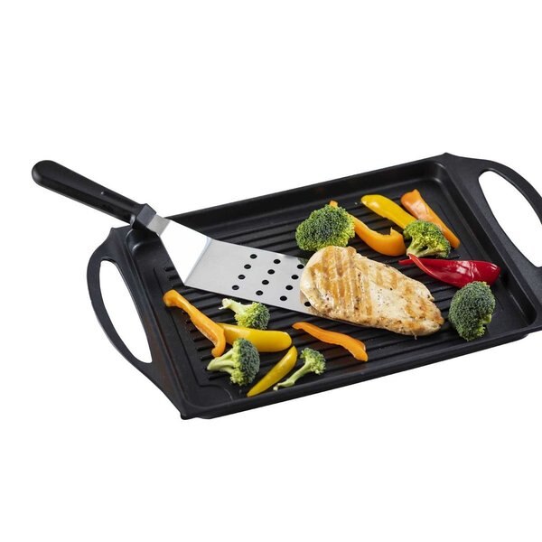 Grill Pan, Die Cast, Aluminum, 18