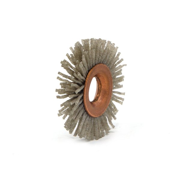CY114120AO Abrasive Nylon Copper Center Wheel, 1.25