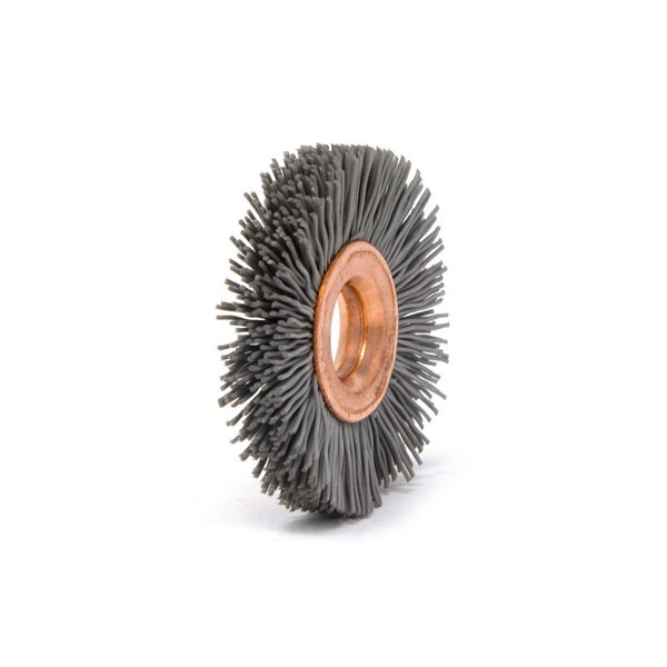 CY112500AO Abrasive Nylon Copper Center Wheel, 1.5