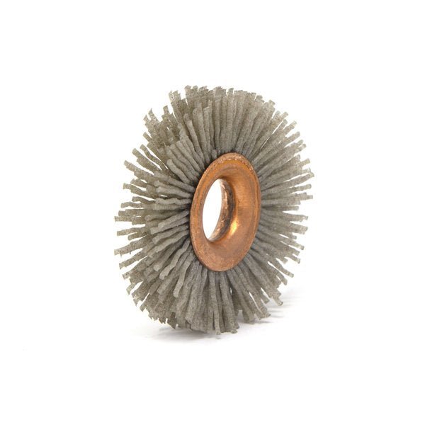 CY2180AO Abrasive Nylon Copper Center Wheel, 2