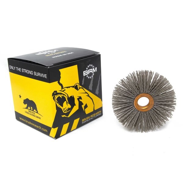 CY312180AOF Abrasive Nylon Copper Center Wheel, 3.5
