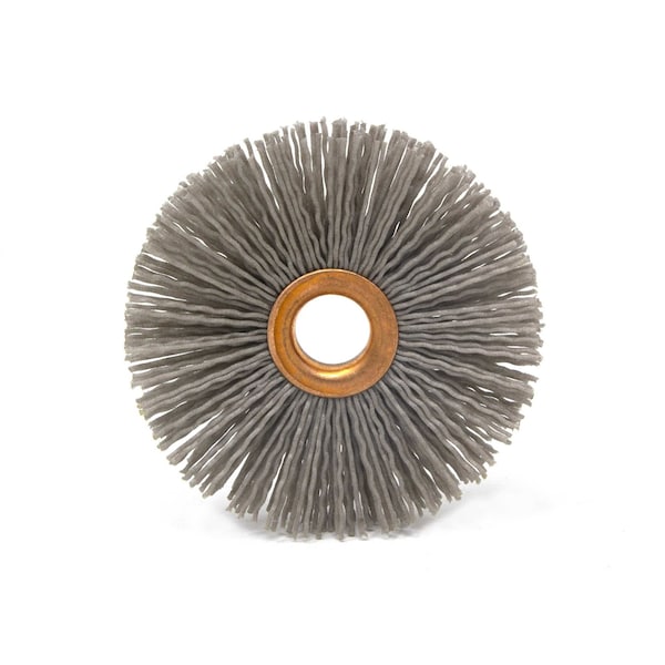 CY3180AOF Abrasive Nylon Copper Center Wheel, 3