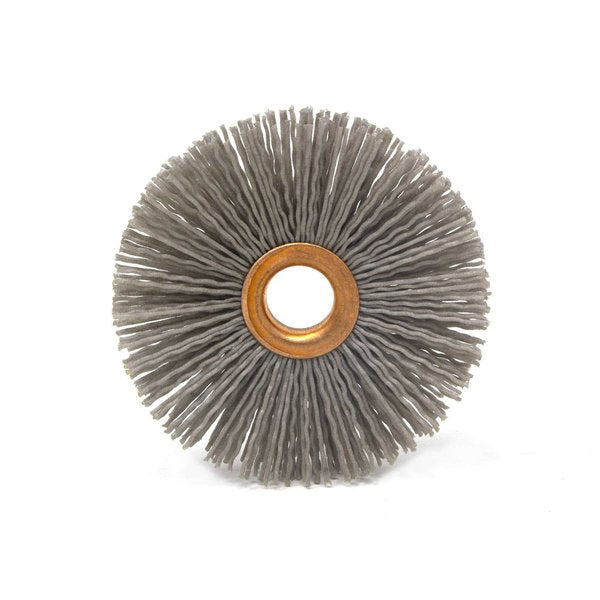 CY4120AOF Abrasive Nylon Copper Center Wheel, 4