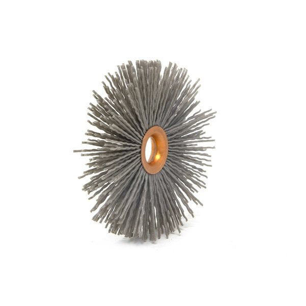 CY480AO Abrasive Nylon Copper Center Wheel, 4