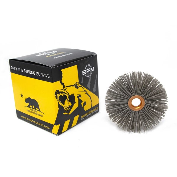 CY480AO Abrasive Nylon Copper Center Wheel, 4