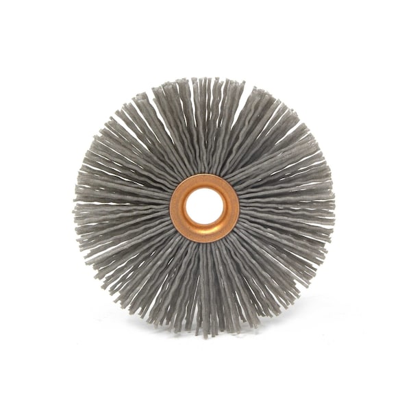 CY480AOF Abrasive Nylon Copper Center Wheel, 4