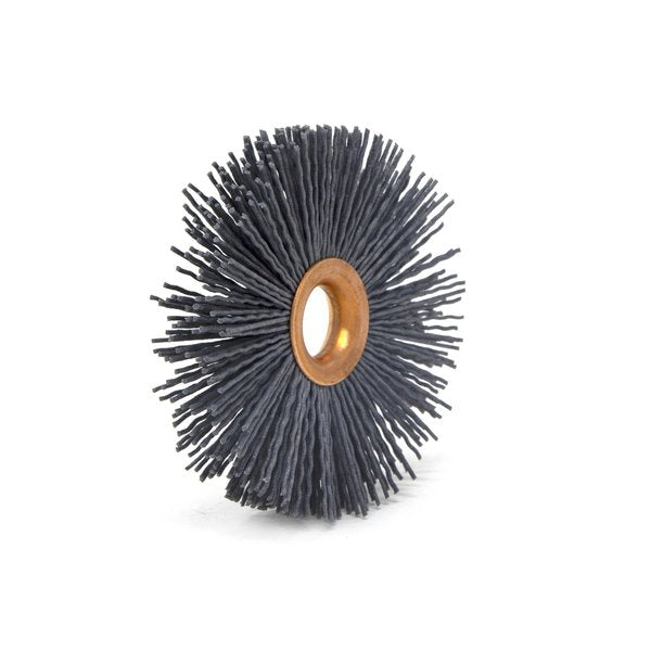 CY4180SCF Abrasive Nylon Copper Center Wheel, 4