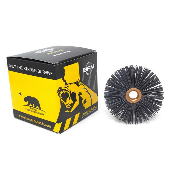 CY312180SC Abrasive Nylon Copper Center Wheel, 3.5