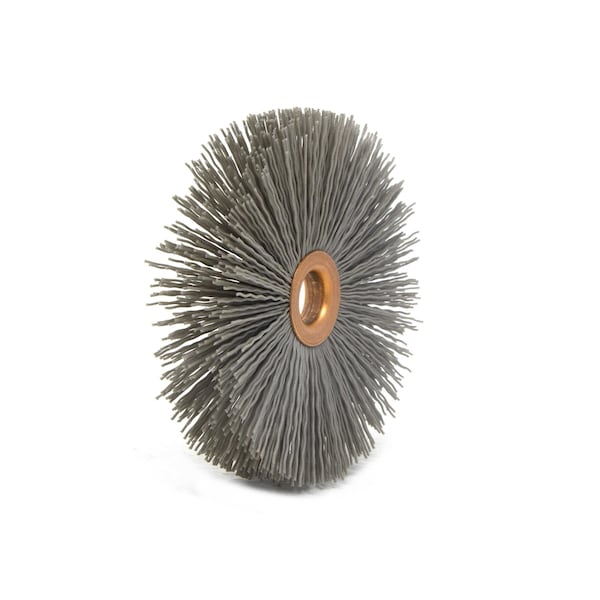 CY4320AO Abrasive Nylon Copper Center Wheel, 4