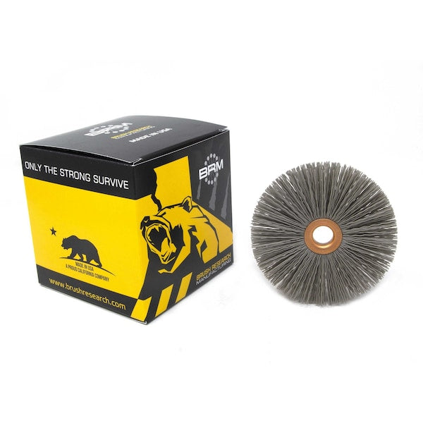 CY4320AO Abrasive Nylon Copper Center Wheel, 4
