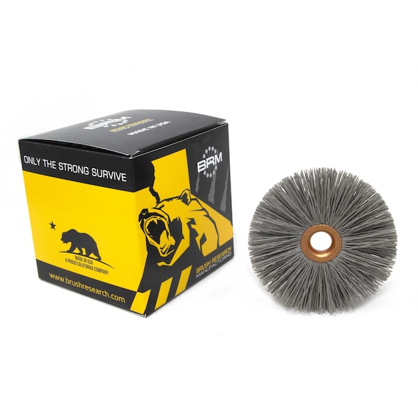 CY3500AOF Abrasive Nylon Copper Center Wheel, 3