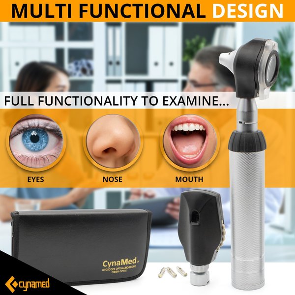 Fiber Optic Ear Scope Set, Multi-Function
