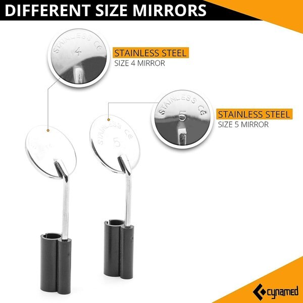 Dental Oral Inspection Mirror with LED P