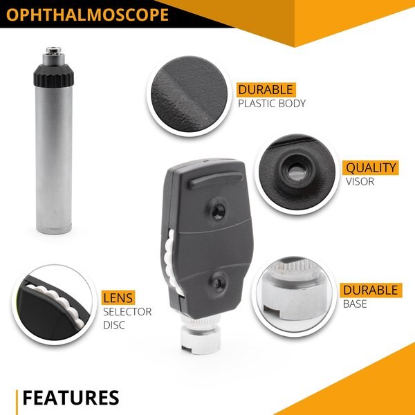 Medical Student Otoscope And Opthalmosco