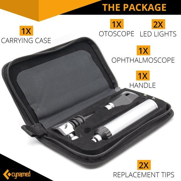 Medical Student Otoscope And Opthalmosco