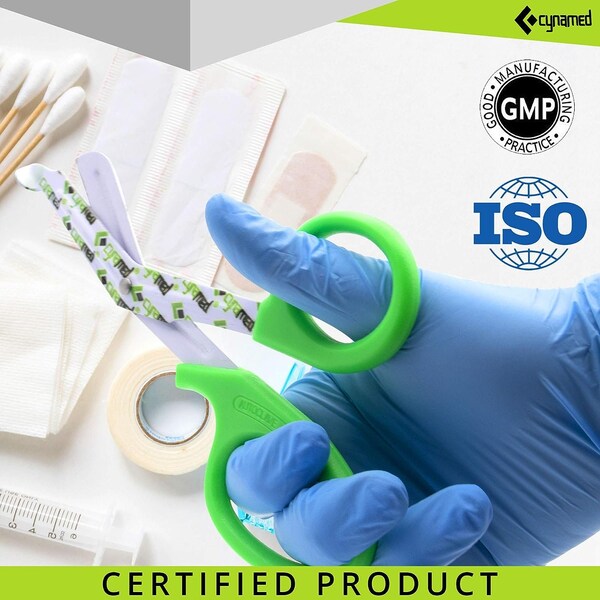 Nurse Bandage Scissors -Green - Patient