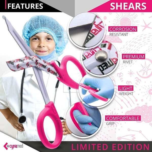 Nurse Bandage Scissors - Hot Pink - Pati