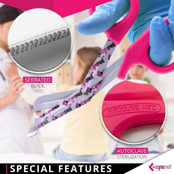 Nurse Bandage Scissors - Hot Pink - Pati