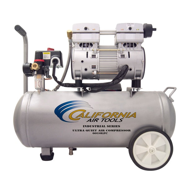 Ultra Quiet Oil-Free Industrial Air Compressor 6-gal 1-HP